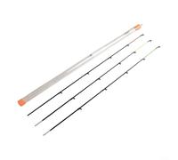 Repuesto de punta de caña de fibra de vidrio Alimentador de pesca de carpa, sección superior de acción rápida extra dura SpareRiver Stream Bank Equipo de pesca de señuelo resistente, piezas de