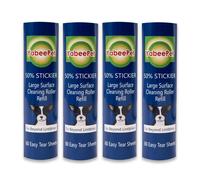 Repuesto de rodillo de gran superficie para quitapelusas Scotch-Brite 50 % m s pegajoso, ideal para pelo de mascotas (60 hojas por rollo, paquete