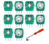Repuesto de Sensor de Potenciómetro para Mando PS4/PS5, Piezas de Reparación de Potenciómetro de joystick 3D con Resistencia Ajustable de 2,3 K para Solucionar Problemas de joystick