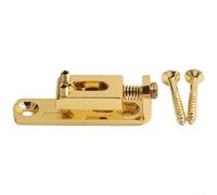 Repuesto de sillín de guitarra, 6 piezas de sillín de puente de guitarra, piezas de repuesto de aleación de zinc con llave para guitarra eléctrica de 6 cuerdas, plata, negro, dorado, actuación musical