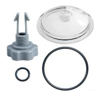 Repuesto de tapa de bomba de piscina modelo SF15110 con sello de bucle O diseñado para cubierta de trampa de hojas de piscina para mejorar el sellado y evitar que el agua se escape
