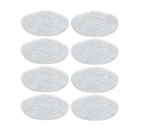 Repuesto De Trapo De Microfibra For Aspiradora, Compatible Con Polti, Accesorios De Vapor, Paño De Fregona Lavable.(8pcs)