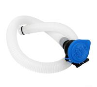 Repuesto de tubo de llenado de depósito de limpiaparabrisas para BMW E90 E91 316i 328i 318D 330D 328xi 335xi pieza OEM 61667135409 Material ABS construido para durar