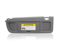 Repuesto de Visera Solar Izquierda del Lado del Conductor Compatible con Honda Civic 2006 2007 2008 2009 2010 2011 reemplaza # 83280-SNA-A01ZA Color Atlas Gray