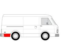 Guardabarros, trasero BLIC 6504-03-9560602P, derecha