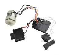 Repuesto del motor de motosierra sin escobillas con piñón de 14 dientes, carcasa de metal para montaje de motor de motosierra eléctrica, pieza del panel de control de la unidad del motor de sierra de
