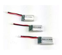 efaso repuesto 3x batería 3.7V / 380mAh / Hubsan adecuado para Aldi Drone Focus