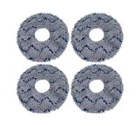 Repuesto For Ecovacs T10 Turbo Deebot X1 / OMNI / X1, Compatible Con Turbo, Paño De Fregona, Almohadillas Lavables, Accesorios Y Piezas.(4PCS)