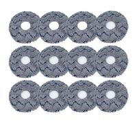 Repuesto For Ecovacs T10 Turbo Deebot X1 / OMNI / X1, Compatible Con Turbo, Paño De Fregona, Almohadillas Lavables, Accesorios Y Piezas.(12pcs)