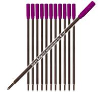 Repuesto Jaymo para Cross 8511/8513/8515 - Mide 116 mm de largo - Recambio para bol?grafo - 12 morados