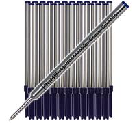 Repuesto Jaymo para Cross Selectip 8521 - 111 mm de largo - Recambio de bol grafo de gel - 24 unidades azules