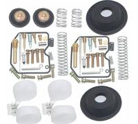 Repuesto Kit De Reparación Carburador Para EX250 F Para Ninja 250R EX 250 1996-2007 Diafragma Flotador La Válvula Corte Aire Kit de Reconstrucción de Carburador