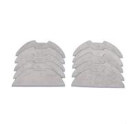 Repuesto Mopa Lavable Robot para eureka E20 para evo Plus Repuesto(10 PACK)