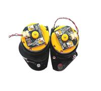 repuesto Motor de cepillo lateral original, compatible con AMIBOT Animal Premium H2O Connect X782, repuesto for robot aspirador.(L+R)
