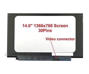 Repuesto N140BGA-EA4 Rev.C2 para portátil Asus C423NA-BV0017, pantalla LED HD, 30 pines, eDP, 315 mm, sin ganchos