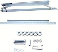 Repuesto original brazo adaptador arco para puertas basculantes a contrapesos - GDA 2400, altura máxima 2400 mm, compatible con actuador D1000