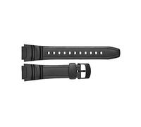 Repuesto original para correa de reloj de 18 mm, correa de goma negra #10360831 Casio W-S200 W-S210 W-S200H-1A W-S200H-1B W-S210H-1A