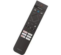 Repuesto original para Philips 398GM10BEPHNE000SY - Mando a distancia Bluetooth retroiluminado compatible con Philips 48OLED809 55OLED809/12 4K Ambilight OLED con voz y Alexa