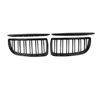 Repuesto para BMW E90 323i 325xi 330i 328i 328xi 335i 335xi Pre-Facelift - Rejilla frontal de fibra de carbono negra brillante (negro brillante)