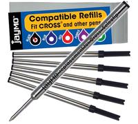Repuesto para Cross Selectip 8523 - Recambio de bolígrafo de gel - 6 negros