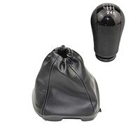 Repuesto para Ford para Transit Van MK7 2006-2013, 5 6 velocidades, palanca de cambios manual, palanca de cambios, palanca de cambios, agarre de cabeza de palanca, cubierta de maletero (color: negro