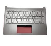 Repuesto para Hp 14T-DQ200 14-DQ 14-FQ 14s-dq 14s-dr 14s-fq Estuche superior para portátil reposamanos Teclado Touchpad Parte de montaje L88200-001 Sliver