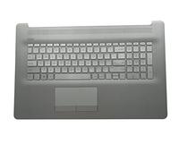 Repuesto para HP 17 x 17 x 17CA 17-CA 17-CA Laptop Upper Case Palmrest teclado no retroiluminado Touchpad Asamblea no ODD parte L26986-001 6070B1308113 cubierta superior plateada año 2020