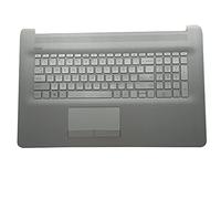 Repuesto para HP Pavilion17BY 17-by 17CA 17-CA Laptop Upper Case Palmrest Keyboard Touchpad 2020 Year Assembly Part 6070B1714503 Silver