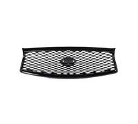 Repuesto para Infiniti Q50 Q50S 2014-2017 todos los modelos de parachoques superior de coche, rejilla frontal negra brillante