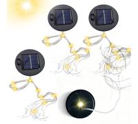 Repuesto Para Lámparas Solares,4 Piezas Repuesto Luz Solar LED para Farolillo Exterior,Parte Superior de Repuesto Luces Solares,Accesorios de Repuesto Luz Solar,para Regadera y Luz Solar