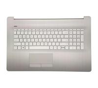 Repuesto para laptop HP 17-by 17-CA 17T-by 17Z-CA Estuche superior reposamanos sin función PTP Touchpad US teclado montaje L92789-001 6070B1308113 plata natural