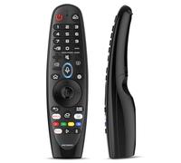 Repuesto para LG Magic Remote MR19BA/MR20GA con puntero y función de voz, mando a distancia universal compatible con muchos modelos de Smart TV LG, teclas de acceso rápido Netflix/Prime Video y Alexa