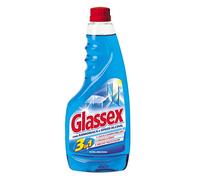 Repuesto para limpia cristales con amoníaco Glassex, 6 unidades de 500 ml (3 l)