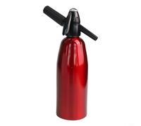 Repuesto para máquina SodaStream para máquina de agua carbonatada en el hogar con opciones de carbonatación personalizables, plata, rojo y negro (rojo)