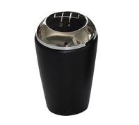 Repuesto para Mazda para 2 para DE para DH 3 para BK para BL 5 para CR para CW 6 II para Miata para MX-5 para NC III Pomo de palanca de cambios de cuero para coche (6 velocidades negro) (R12345