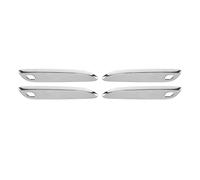 Repuesto para Mercedes para Benz Clase E para W214 2024-2025, accesorios de automóvil, cubierta de manija de puerta exterior de coche, juego de tapas de mango (plata) (plata)
