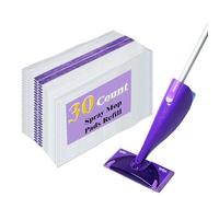 Repuesto para mopas Swiffer WetJet | Almohadillas desechables para mopa de suelo multisuperficie | Adecuado para todos los suelos de seguridad, 30 unidades