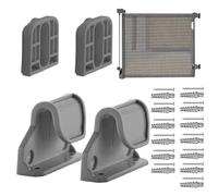 Repuesto para puerta para niños,kit de montaje para puerta de seguridad - Soportes de tornillos para puertas de escaleras casa cocina