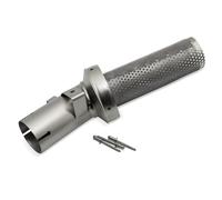 Repuesto para silenciador trasero LeoVince LV-10 acero inoxidable Ø 54mm 173mm