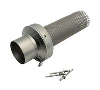 Repuesto para silenciador trasero LeoVince LV-10 acero inoxidable Ø 54mm 173mm