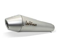Repuesto para silenciador trasero LeoVince S0473 acero inoxidable Ø 50mm 295mm