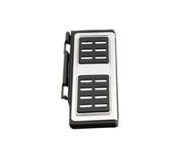 Repuesto para Skoda para Octavia para III para 5E 2012-2022 AT MT LHD Auto Pedales de coche de acero inoxidable reposapiés de freno de gas cubierta de pedal de freno (1 pedal de descanso)