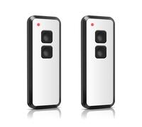 Repuesto para transmisor manual Novoferm, 433,92 MHz, 2 canales, TM15910001150, mando a distancia compatible con Novotron 522, 524, 502 MAX43-2, 512 Mix 43-2, 2 canales, 2 unidades