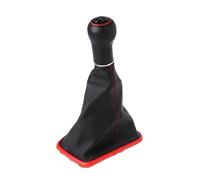 Repuesto para VW Mk4 para Golf para Jetta para Bora para GTI R32 rojo MT pomo de palanca de cambios de palanca de cambios base de marco de coche (5 velocidades, 23 mm) (tamaño único/5 velocidades)
