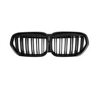 Repuesto para X1 F48 2020 2021 2022 SUV sDrive18i sDrive20i xDrive20i xDrive20i Car Tuning Fr&on&t - Rejilla negra brillante para parachoques delantero (listón doble)