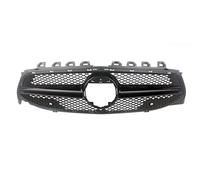 Repuesto Parrilla Delantera Compatible Con Para W118 Para CLA Clase 2020 2021 Parachoques Delantero Superior De Coche Rejilla Carreras Entrada Aire Red Ventilación Automática(Black B)