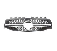 Repuesto Parrilla Delantera Compatible Con Para W118 Para CLA Clase 2020 2021 Parachoques Delantero Superior De Coche Rejilla Carreras Entrada Aire Red Ventilación Automática(Silver A)