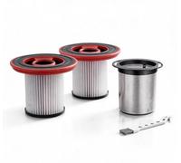 Repuesto Prefiltro de Acero Inoxidable + 2 Filtros HEPA 12040193 para Aspiradora Inalámbrica Bosch Unlimited Series 7 BKS711XXL BBS711W BBS712A BCS711GB BKS711MALL | Accesorios Lavables