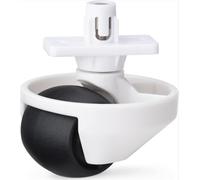 Repuesto Rueda Delantera Accesorios para Aspiradora Xiaomi Mi Roborock S6 y S7 Series S65 / S55 MAX / S65 Pure / S45 MAX / S7 / S75 / S7 MAX / T7S Plus / G10