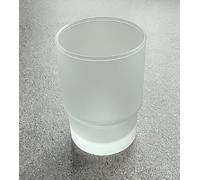 Repuesto Vaso Para Pasta Dental MINDORA OBI Vidrio Blanco Lechoso Ø57mm R97100